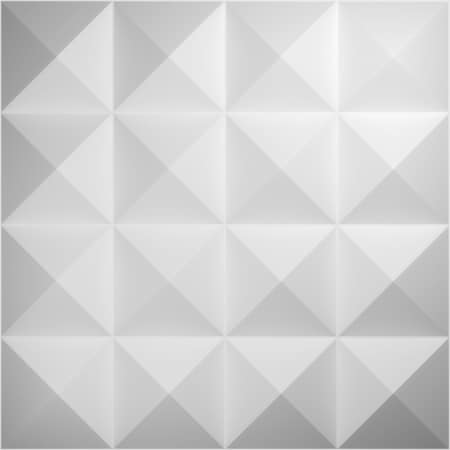 Ekena Millwork Cornelia EnduraWall Decorative 3D Wall Panel, White, 19 5/8"W x 19 5/8"H WP20X20CNWH